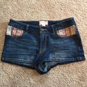 Dark wash Jean shorts